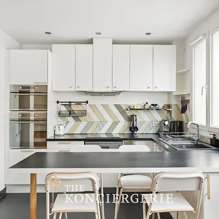 Elegant Pour 6p Proche Parc Montsouris Apartamento